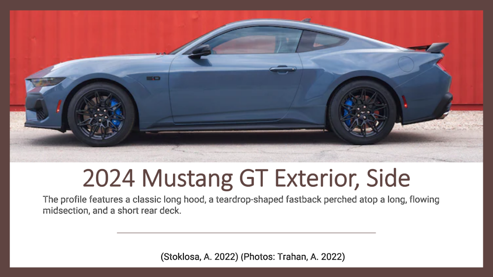 2024 Mustang Side Analysis Slide Show Page 3